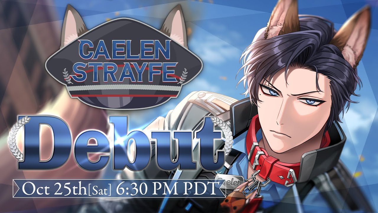 【DEBUT STREAM】 Target locked. Time to move 【Caelen Strayfe | FIRST STAGE PRODUCTION EN】