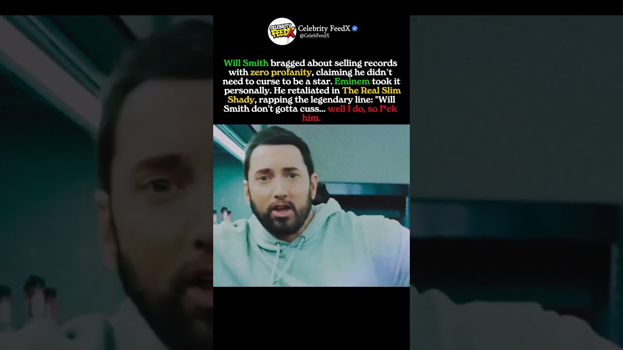 Eminem Destroyed Will Smith for Not Cursing