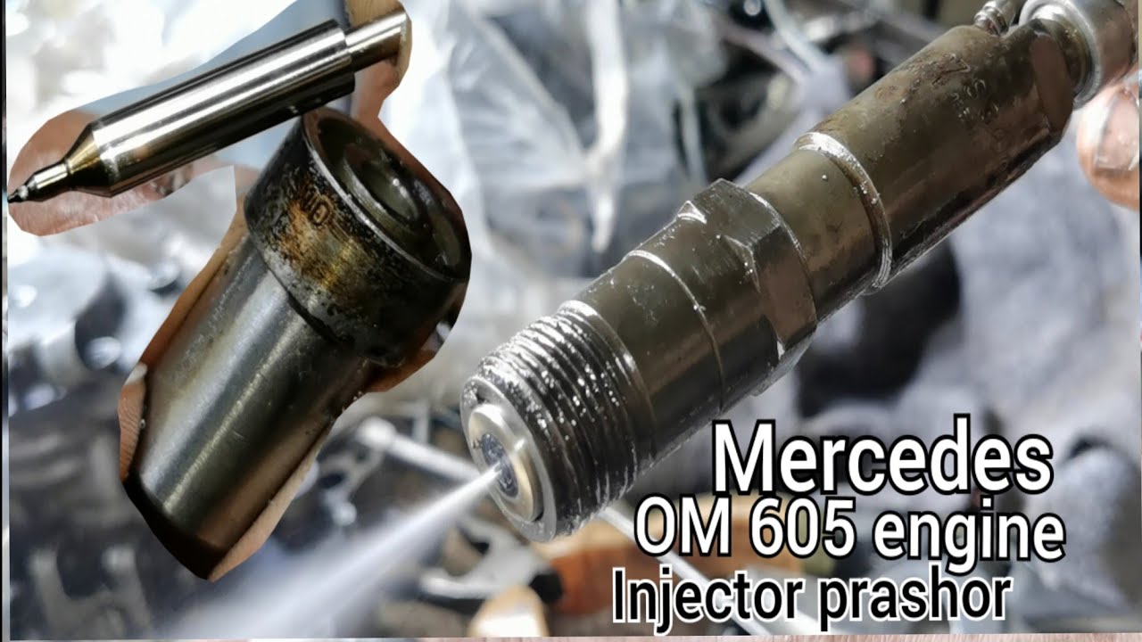 Mercedes om 605 engine injector clean
