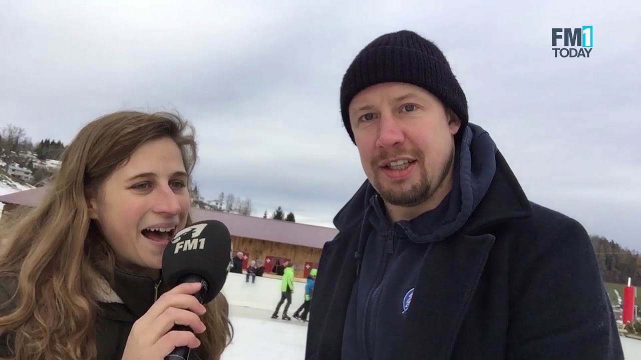 Mathias Seger im Interview auf dem Eis