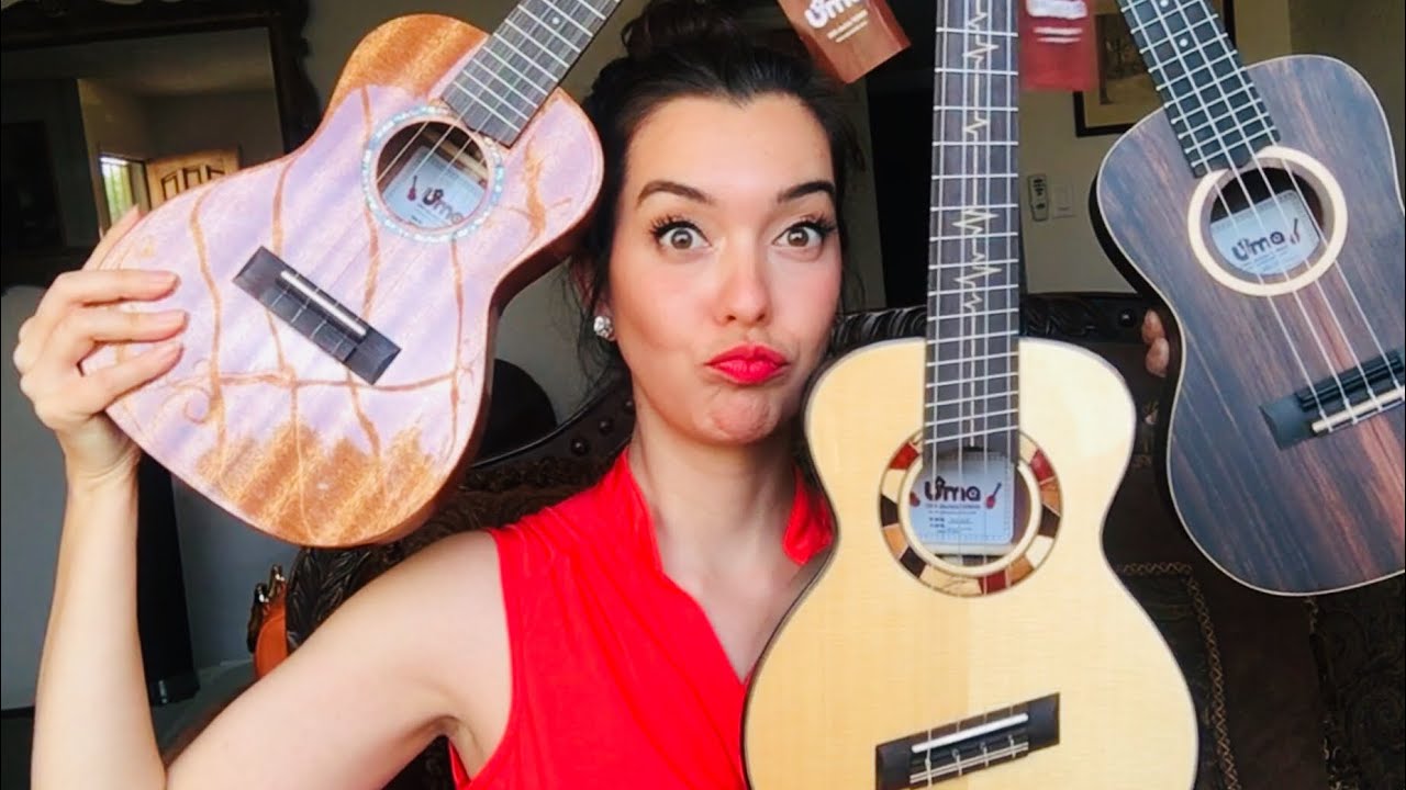 Unboxing 3 Gorgeous Ukuleles from UMA