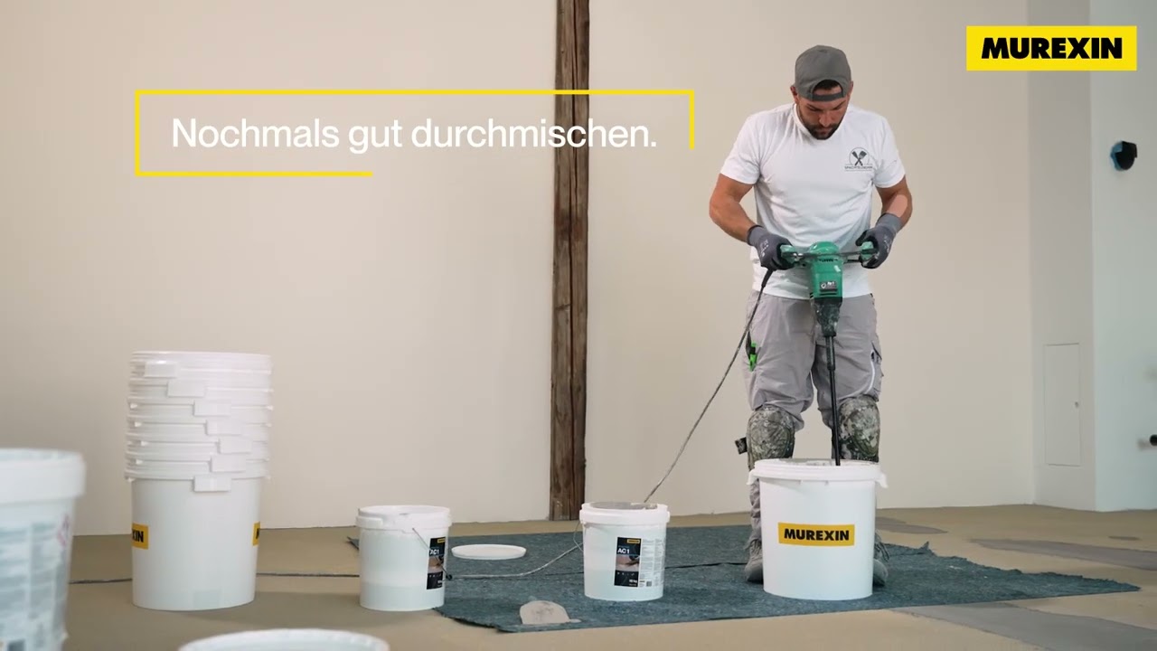 Murexin DesignCoat AC 1 - Erste Schicht
