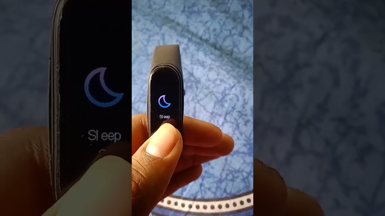 M4 band sleep measuring #shorts #miband4