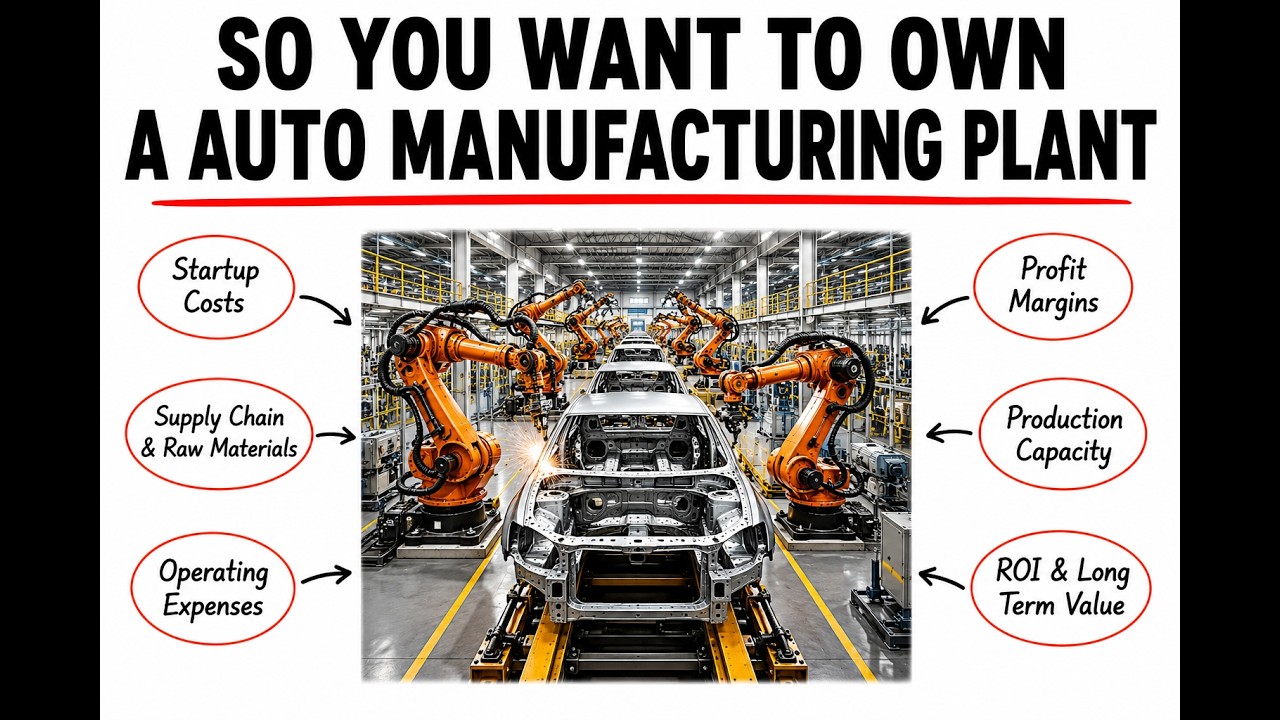 The Economics of Owning an Auto Manufacturing Plant
