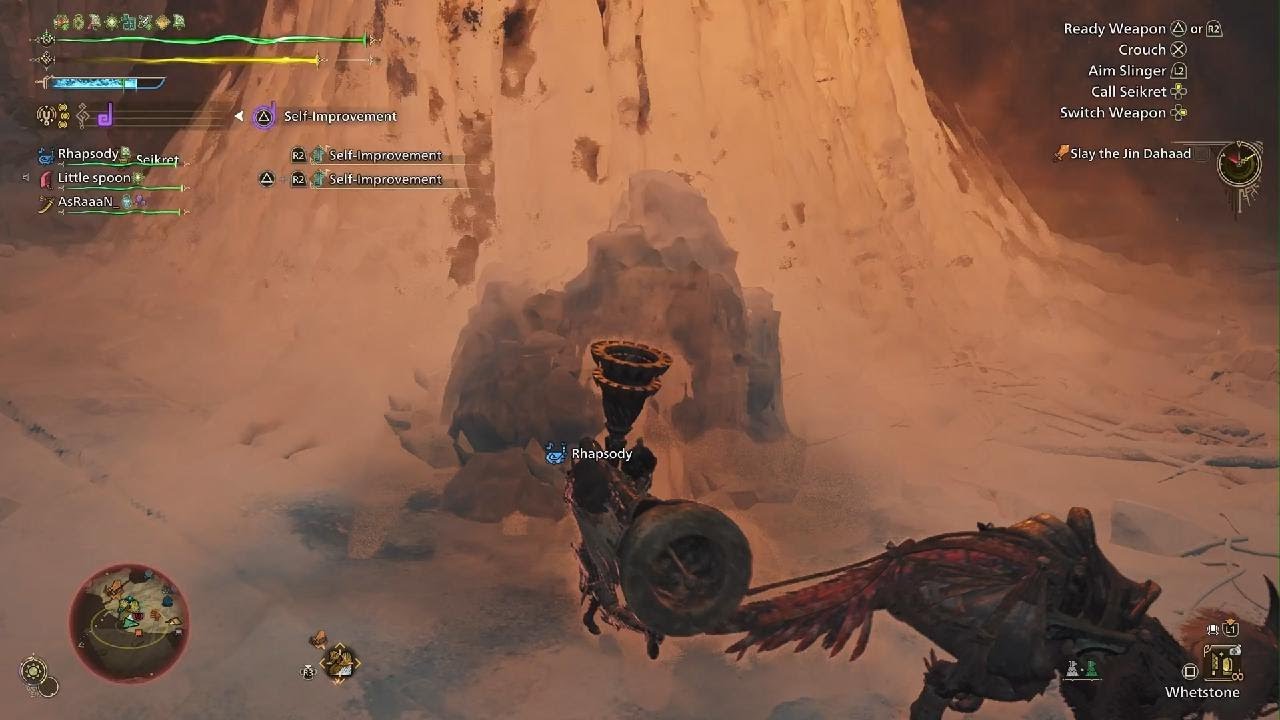 Monster Hunter Wilds ep46 When Frost Falls, Guardian Fulgur Anjanath Hunt