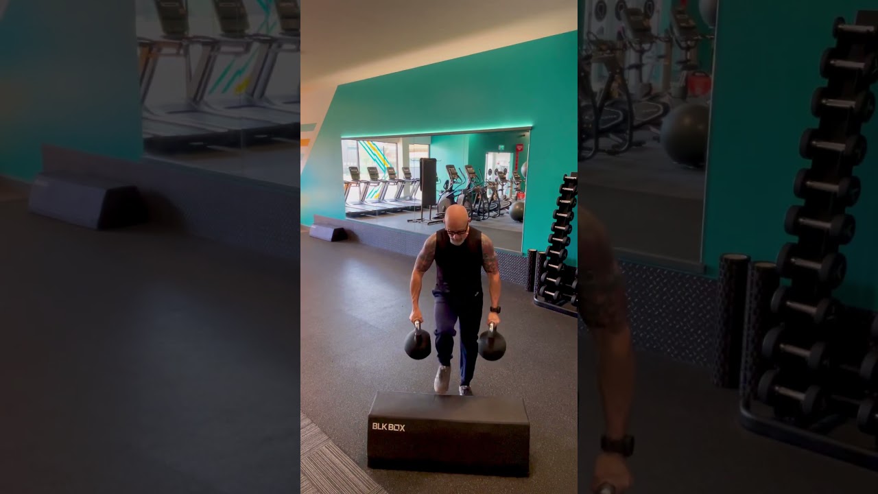 Kettle bell jumps!!