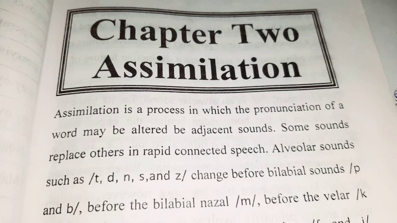 The Assimilation