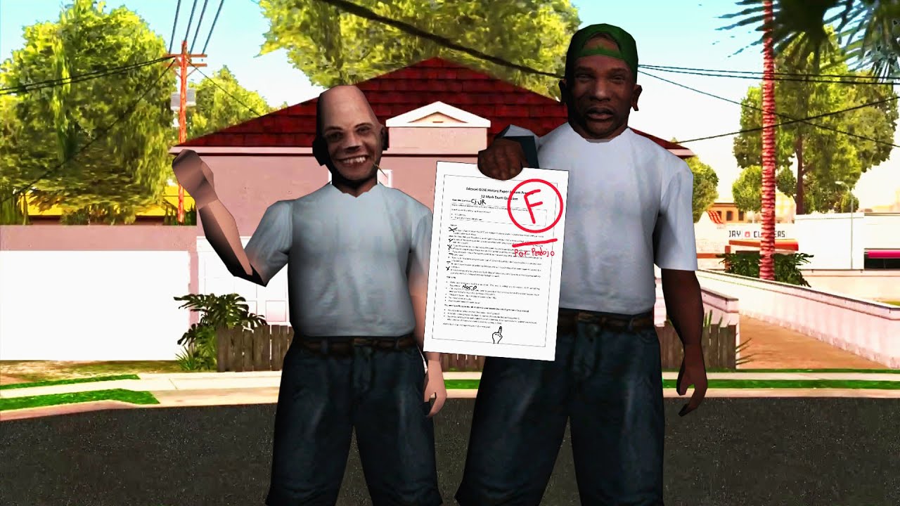 GTA San Andreas Loquendo - El Examen de CJ JR