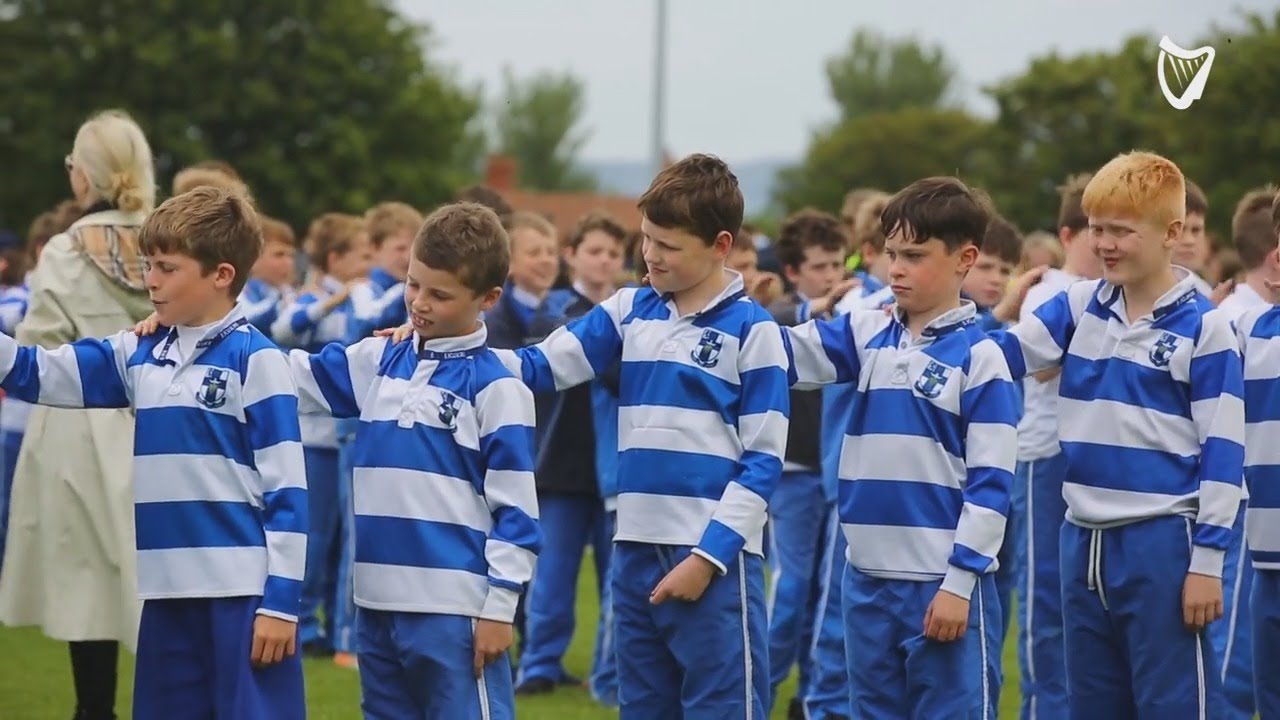 WATCH: Dublin students attempt human chain world record