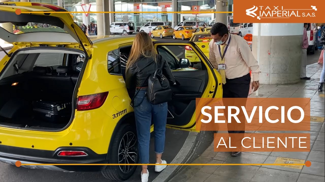 Ejemplo de un excelente servicio al cliente en el aeropuerto El Dorado de Bogotá | Taxi Imperial