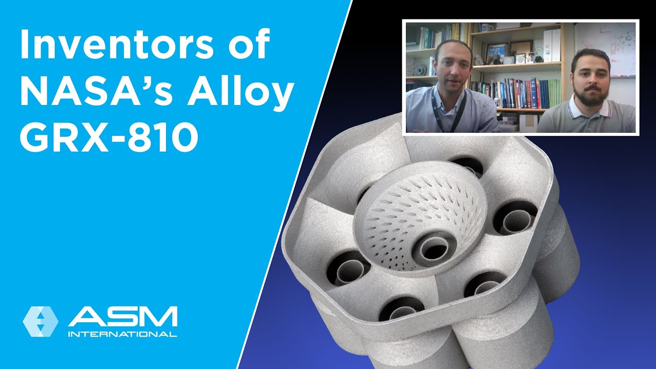 Inventors of NASA’s Alloy GRX-810