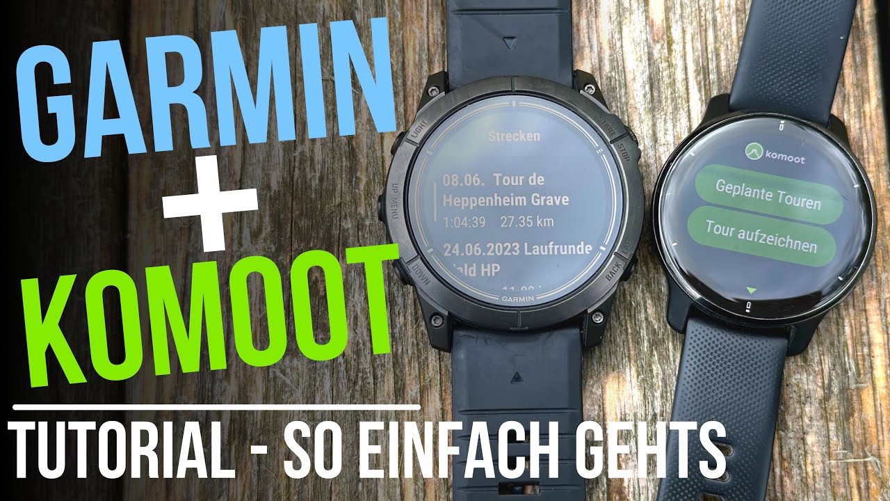 Garmin с Komoot - советы и рекомендации по синхронизации навигации
