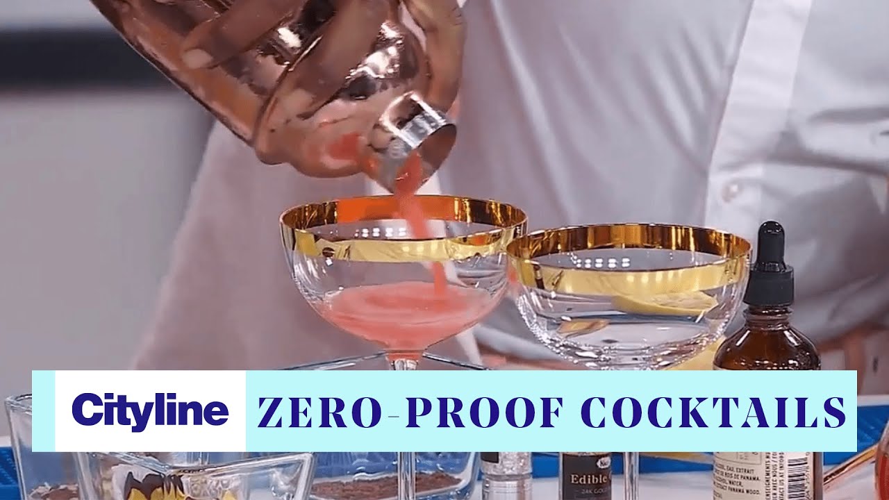 2 delicious zero-proof cocktails for entertaining