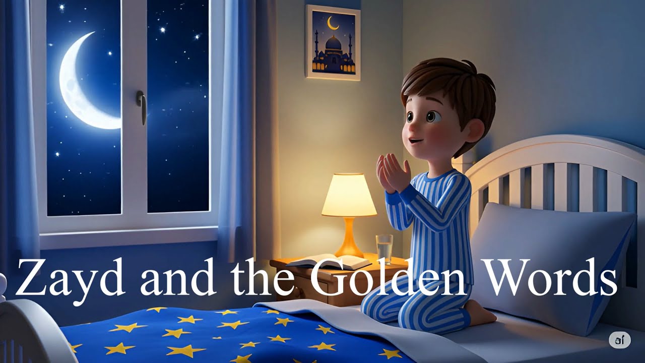 Zayd & the Golden Words🌙 | Islamic Moral Story About Respecting Parents | Little Believers Hub