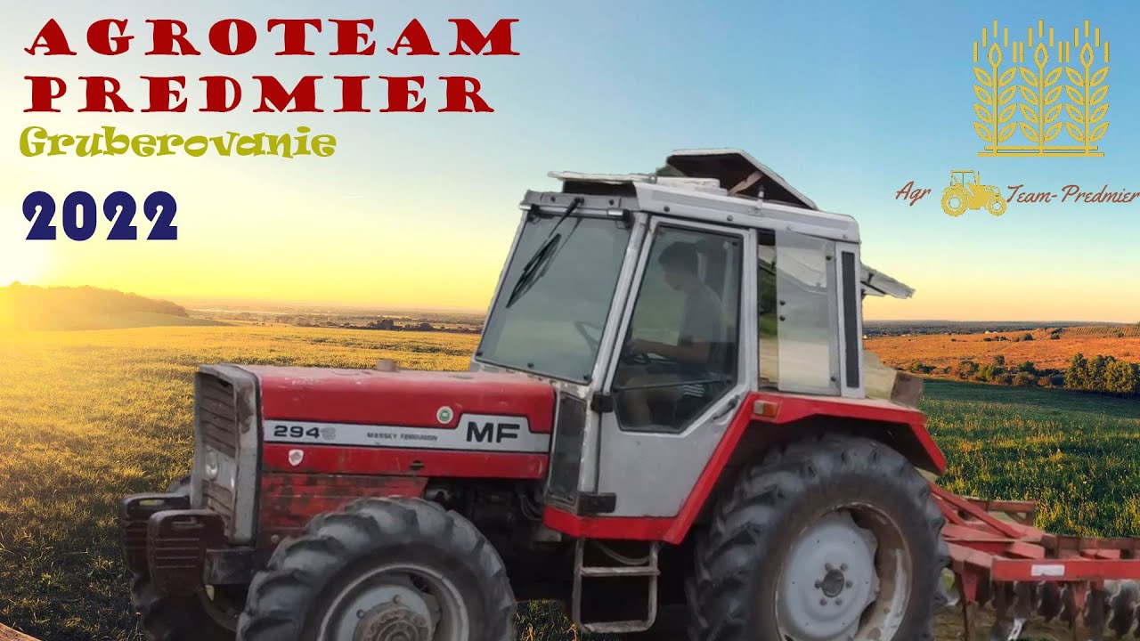 ☆►Massey Ferguson 294s ☆| Gruberovanie/Grubbern/Kultywatorówanie 2022◄☆