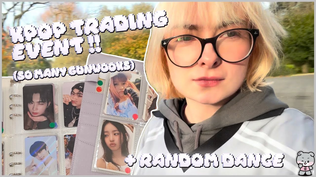 ☆ kpop trading card event + random dance !! [VLOG] 