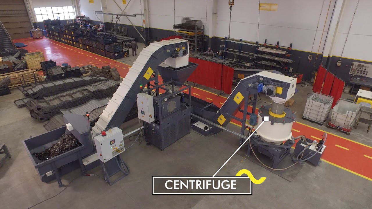 COMETEL RECYCLING.- STEEL SWARF TREATMENT