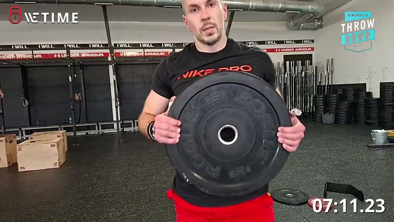 Dobri Dobrev - Varna Throwdown 26.1 A & B - CROSSFIT VARNA