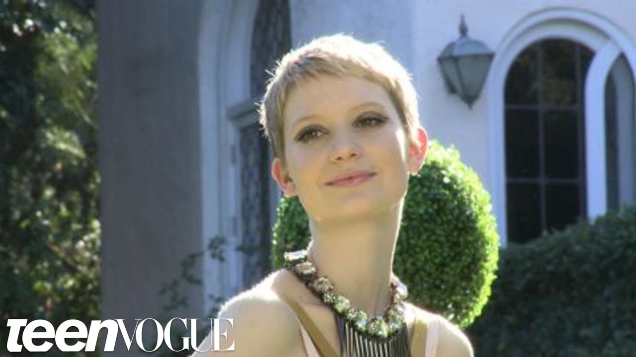Mia Wasikowska's Teen Vogue Cover Shoot