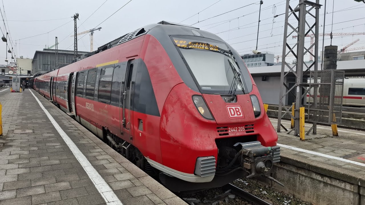 RB 6 von München Hbf nach Gamisch Patenkirchen .