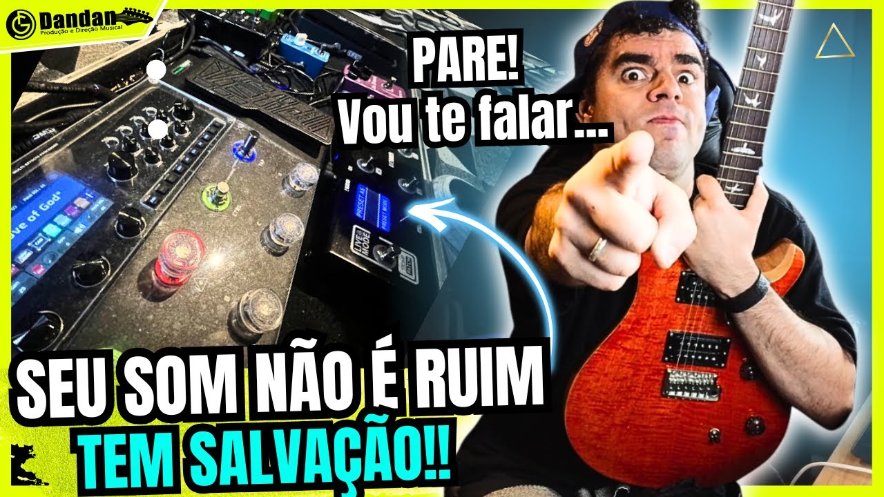 PEDALEIRA COM TIMBRE RUIM ? PORQUE SOA MAL MESMO SENDO BOA? TE GARANTO QUE ISSO VAI TE AJUDAR...