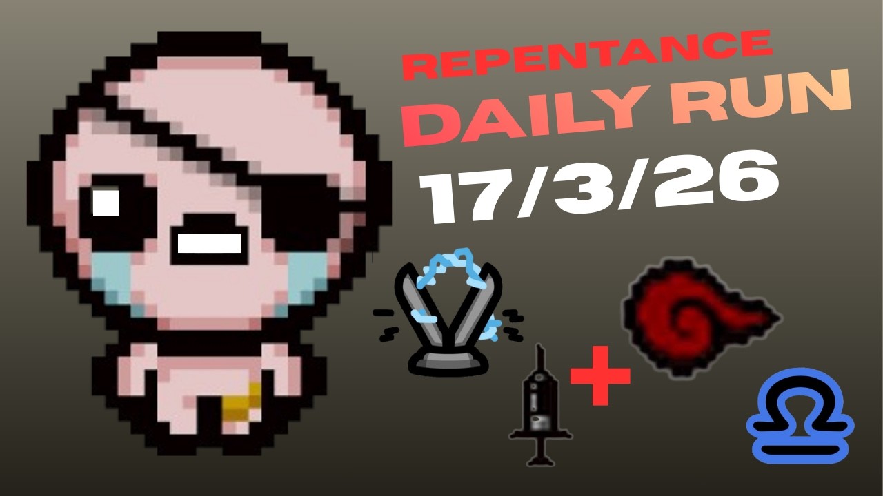 Luck Up!!! | Repentance Daily Run | 17/03/2026