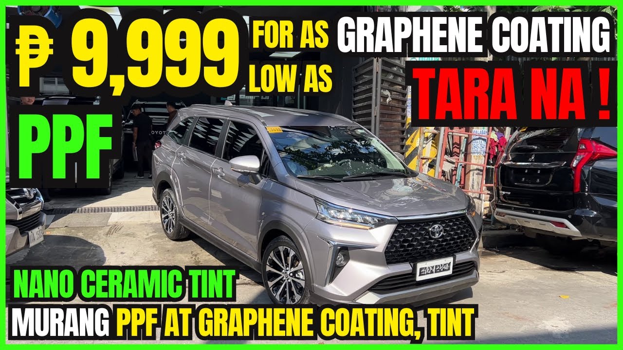 Murang PPF & Graphene Coating, Tint Grabe ang Benefits Up to 7yrs Protection || It's Me Jay-Em