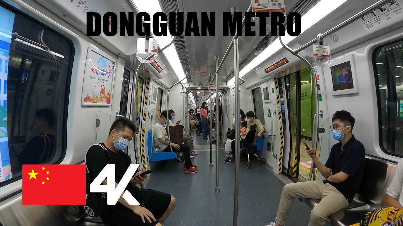DONGGUAN, CHINA | Dongguan Metro Walking Tour | 4k | May 4th 2021