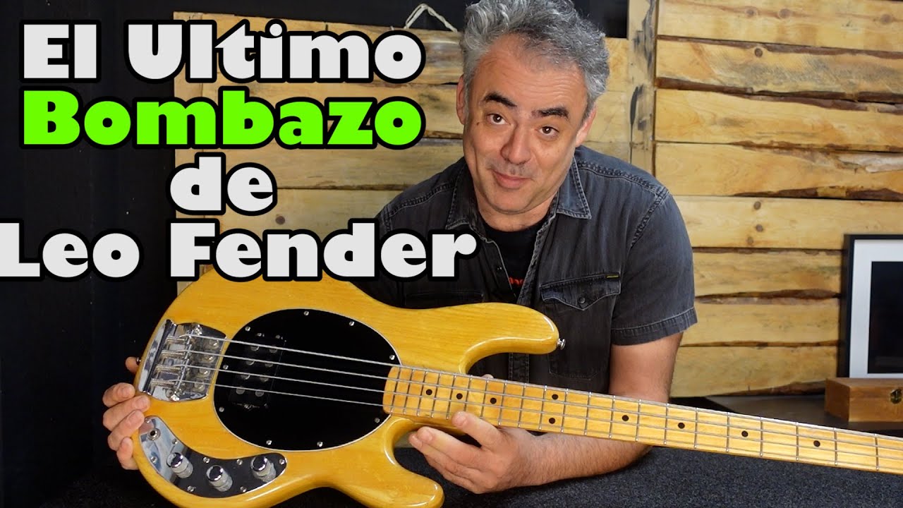 1978 MUSICMAN  STINGRAY. EL ÚLTIMO BOMBAZO DE LEO FENDER