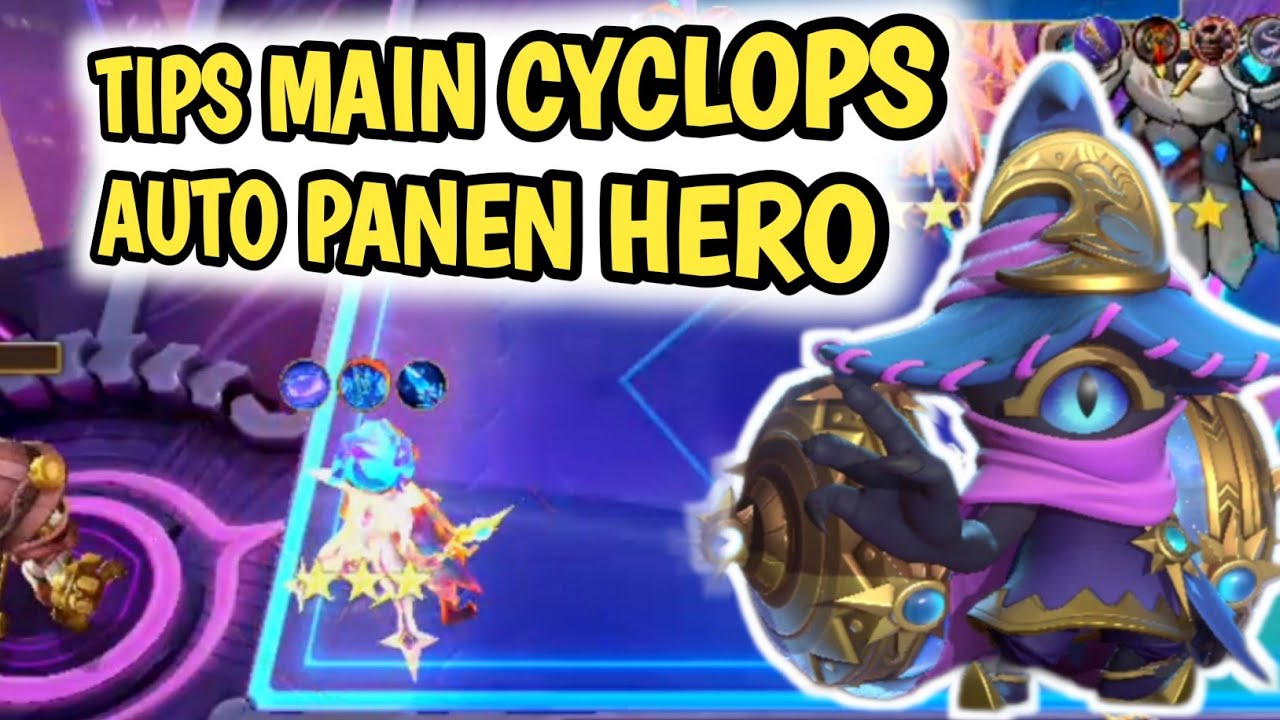 PAKAI CYCLOPS EASY HARLEY B3 | CARA BERMAIN COMMANDER CYCLOPS #magicchessgogo #mcgg 