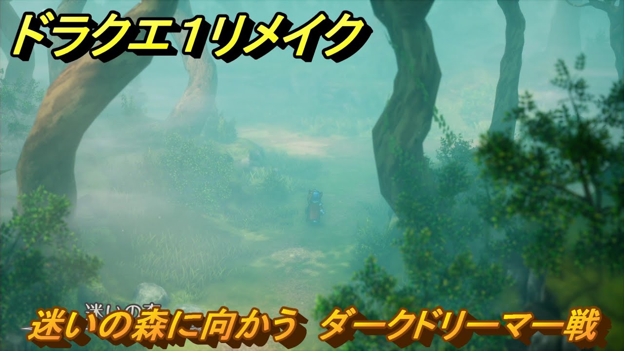 ドラクエ１リメイク　迷いの森に向かう　ダークドリーマー戦　メインストーリー攻略　＃４１　【ドラゴンクエストI&IIリメイク】