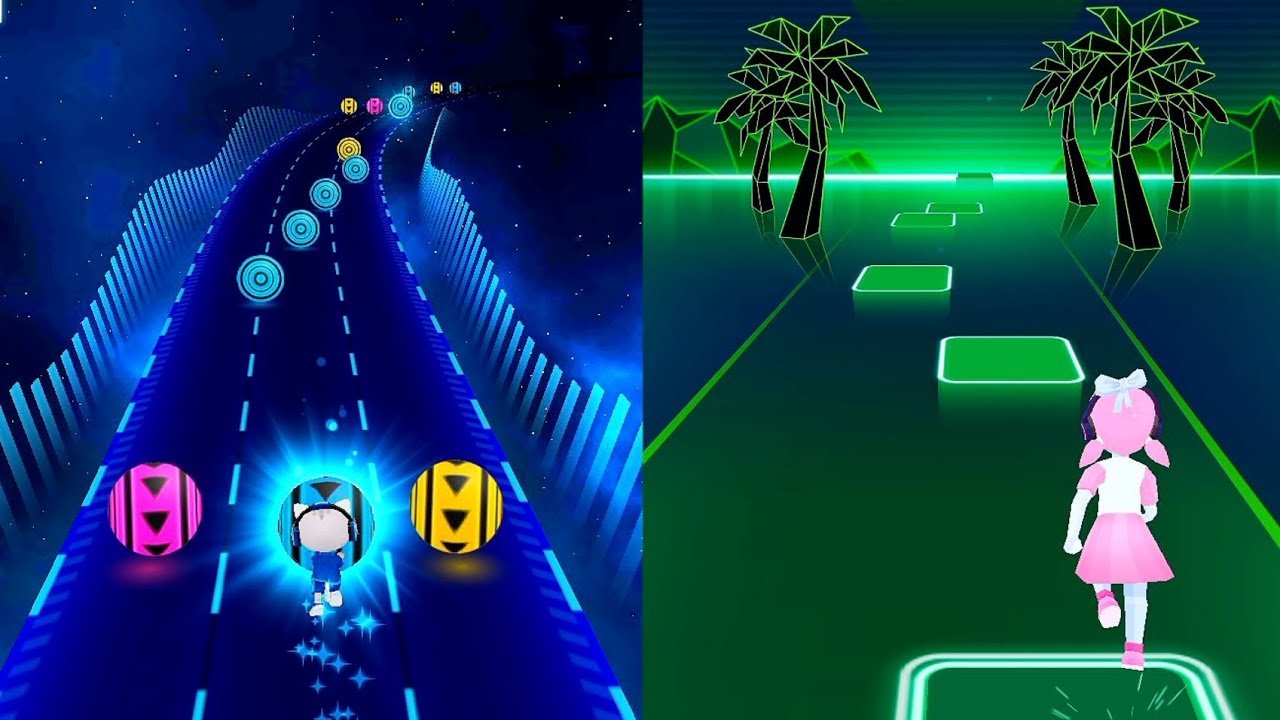 Dancing Road Color Ball Vs Tiles Hop EDM Rush || Android Gameplay Part 43 ||Gaming with Liza ||