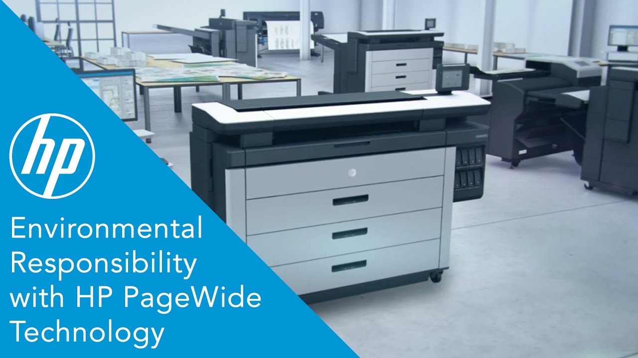 HP PageWide Technology is the industry's most energy-efficient printing