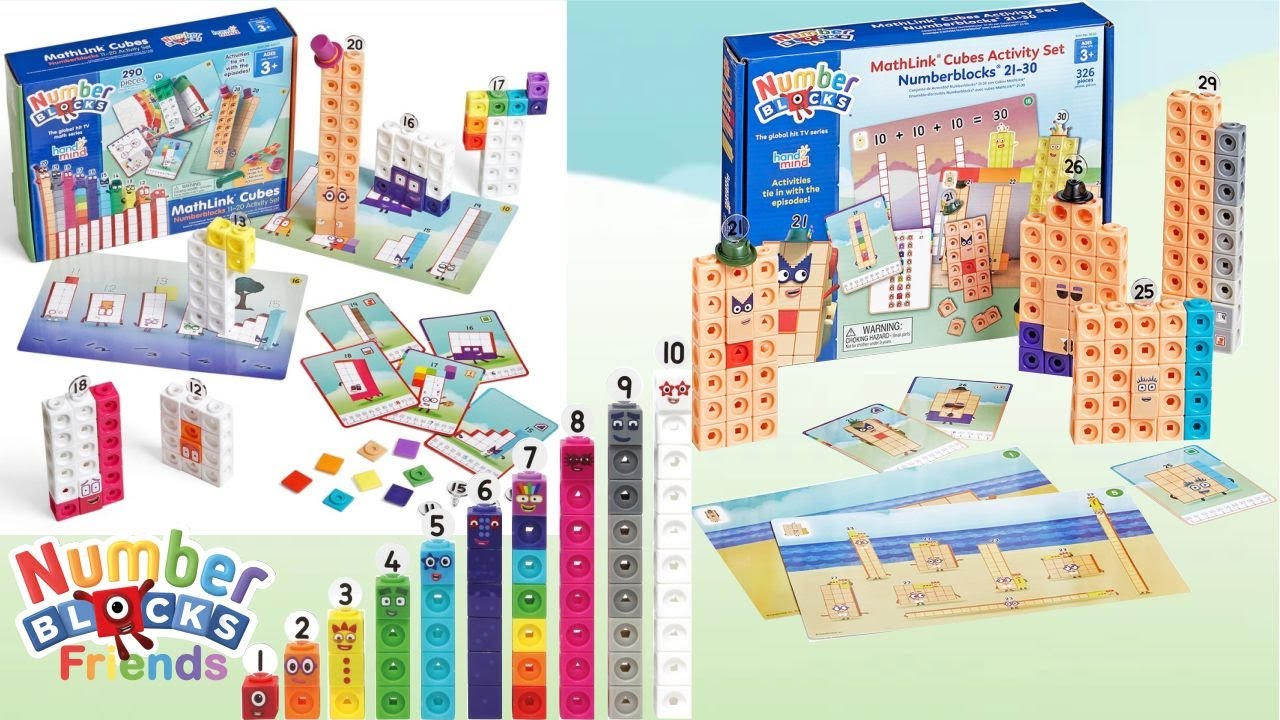 Numberblocks &ndash; Compilation Unboxing Character Numberblocks Activity Set 1&ndash;30! Satisfying ASMR Video