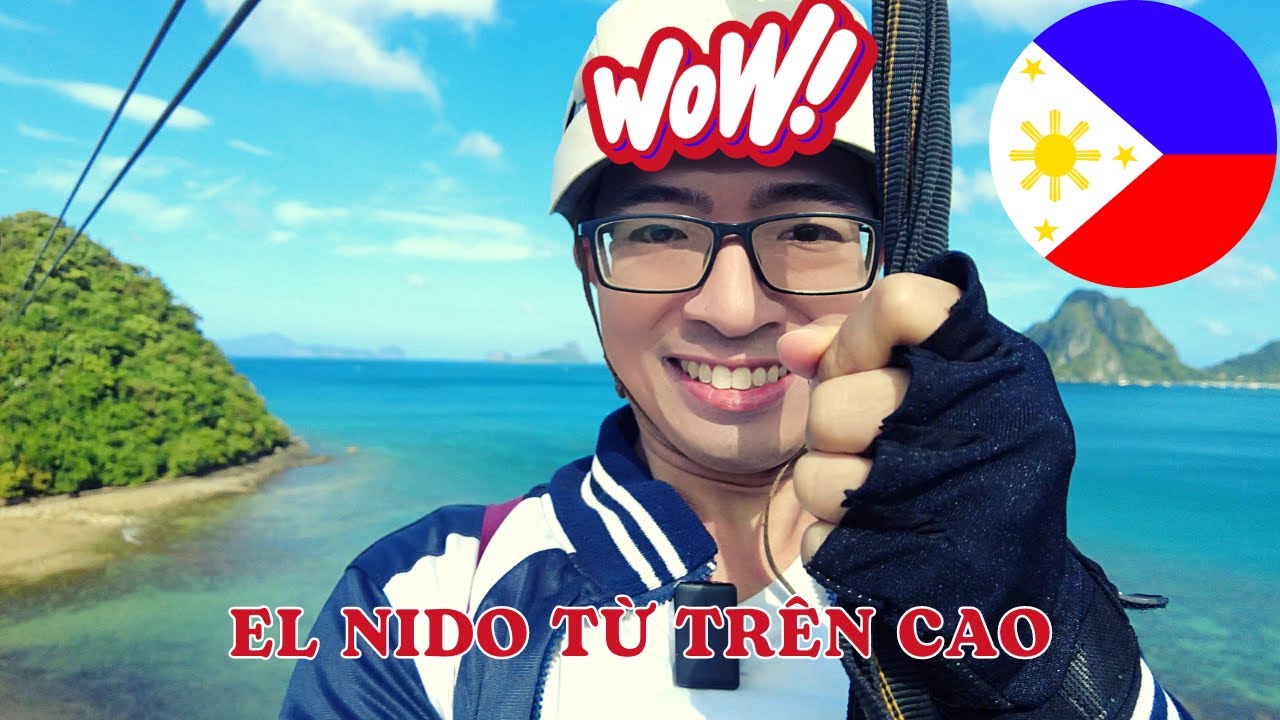 🇵🇭  Du lịch Philippines #5: Ngắm El Nido Từ Trên Cao, Chơi Zipline & Canopy Walk Siêu Đã | Noahyped