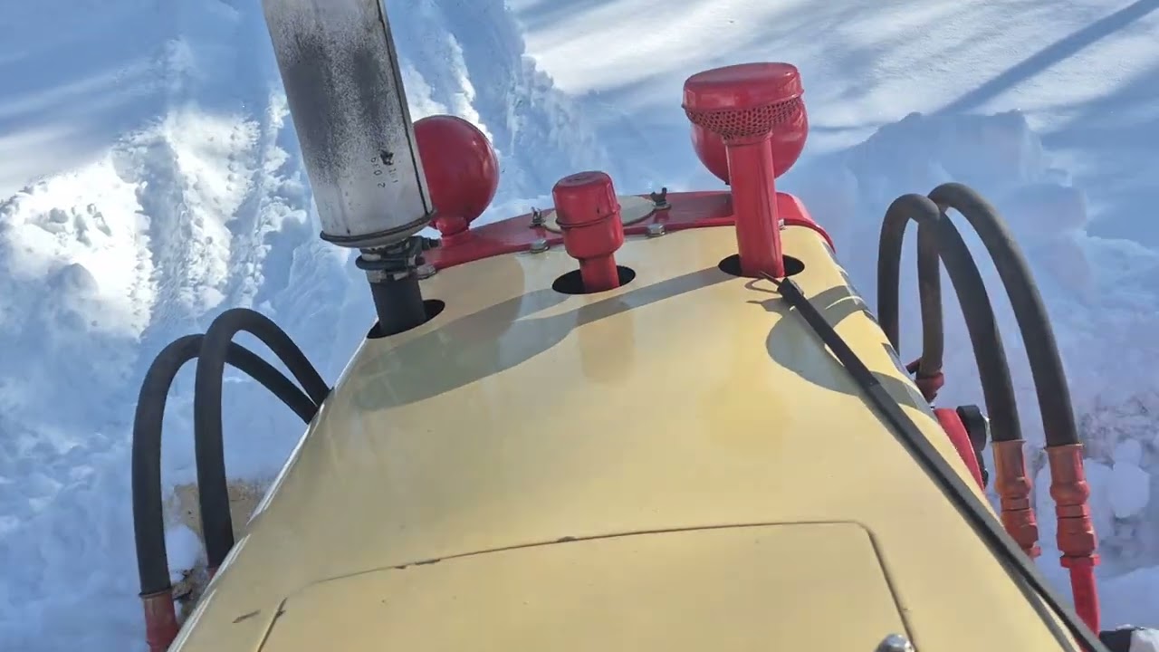 Case 310 G148 Ridealong In The Snow!