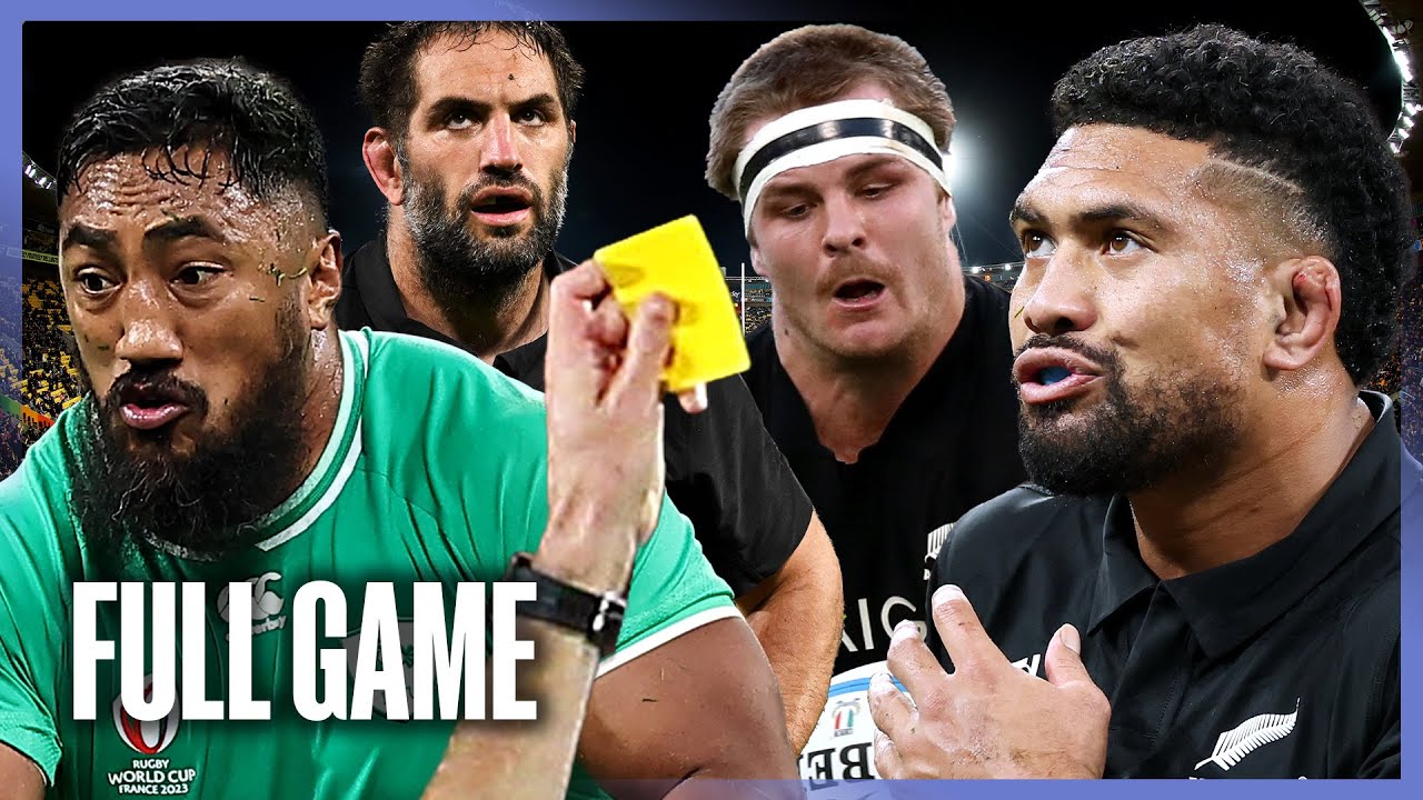 Ireland vs All Blacks 2023 World Cup QF | FULL GAME | 80 Minutes of the most INTENSE rugby 🏉