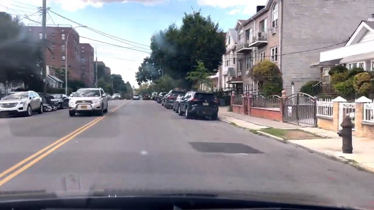Driving NYC : Brooklyn Ave, to Troy Ave, Brooklyn￼ NY, | In Urdu-Hindi
