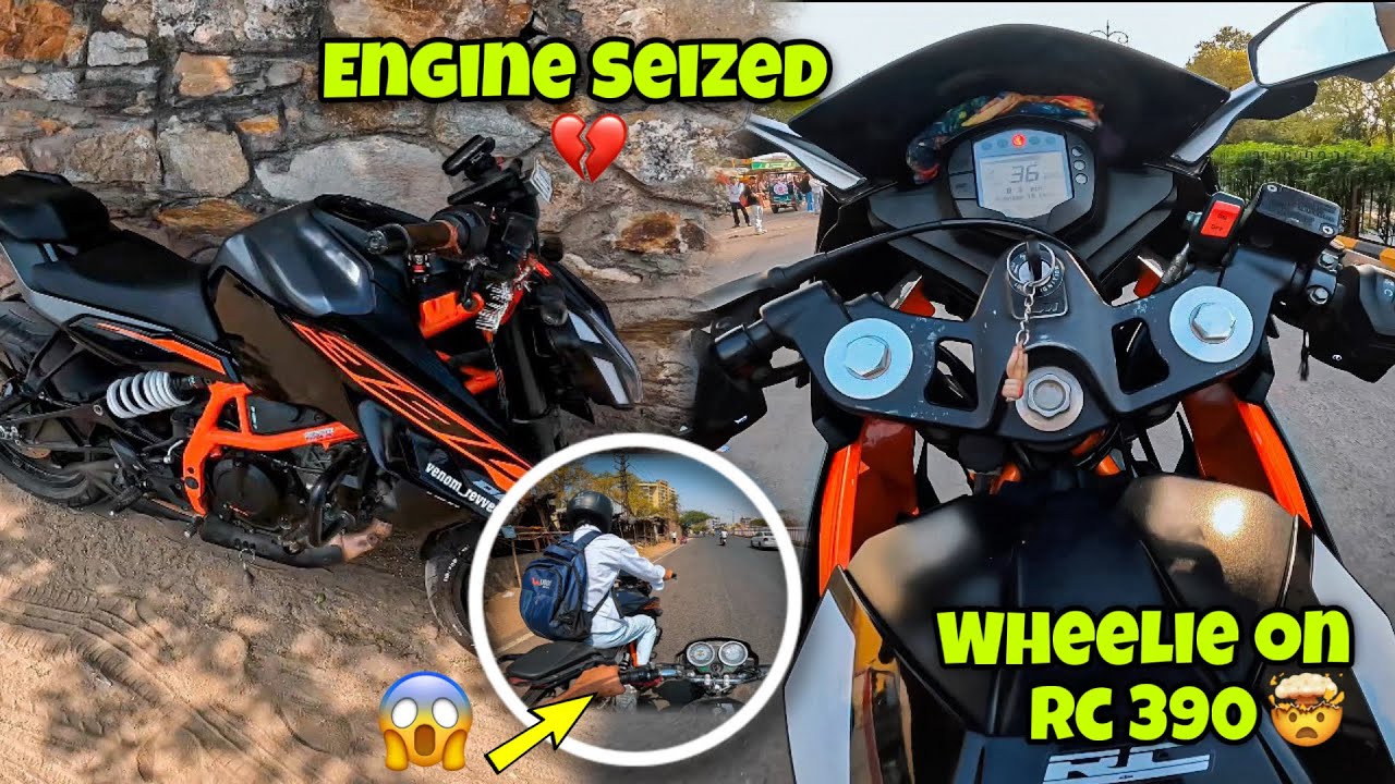 Bich Road Me Duke 390 Gen3 Engine Seize hogya 💔🤯
