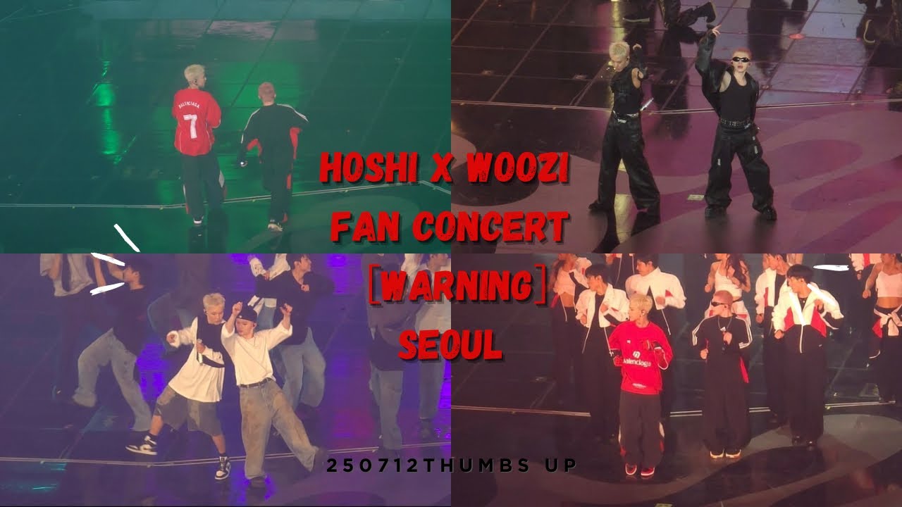 떰즈업 ː SEVENTEEN ː HOSHI X WOOZI FAN CONCERT [WARNING] - SEOUL | 호시 | 우지 | 서울 | 잠실실내체육관 | 250712 | 중콘