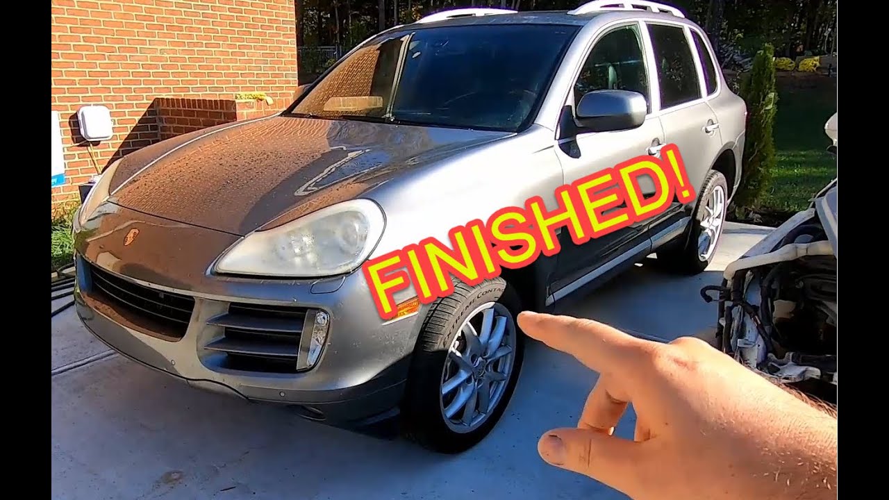 Don't watch - very boring finale of 2009 Cayenne S 957 repair (center console, PPF removal)