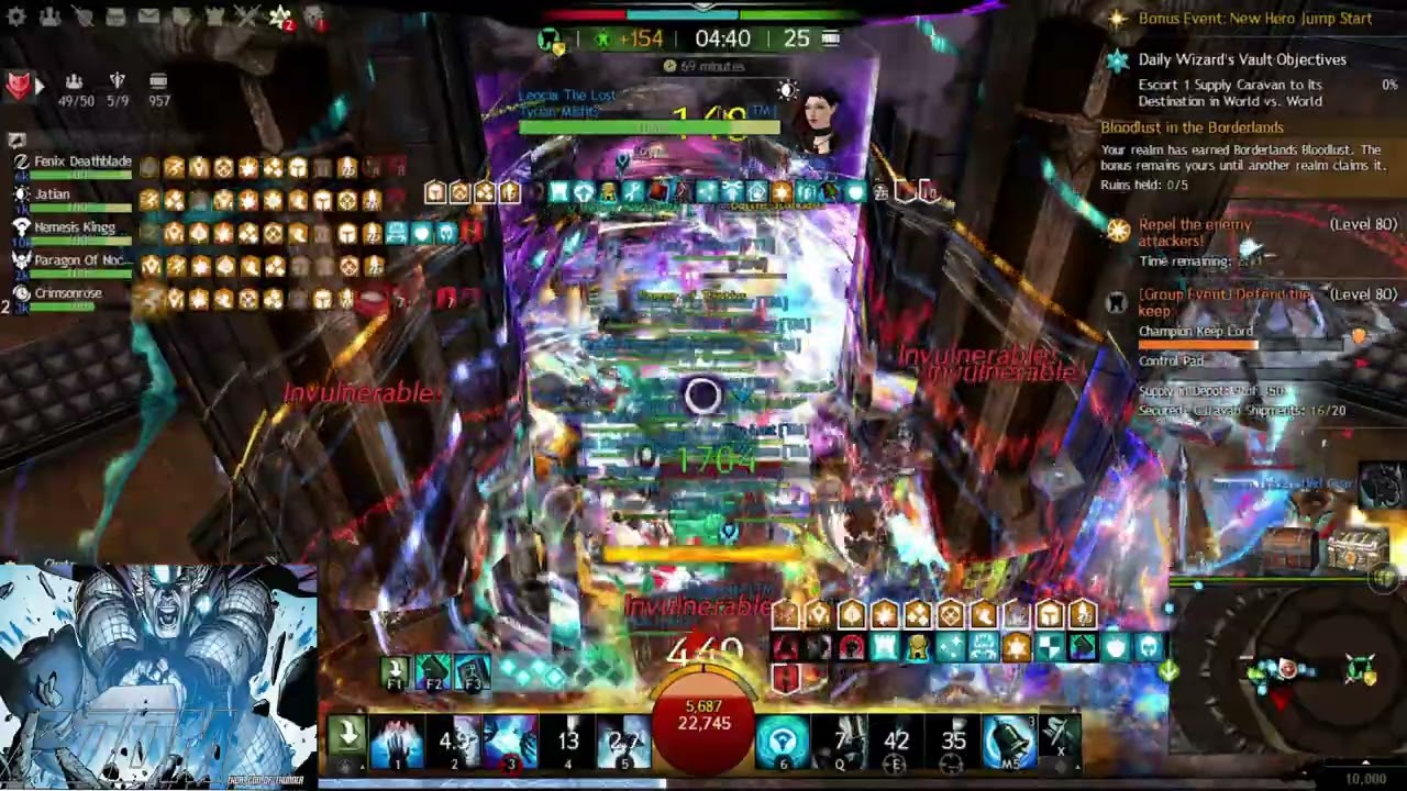 #GW2 #WvW #TM vs UWU/Home & JADE. AJ everywhere.