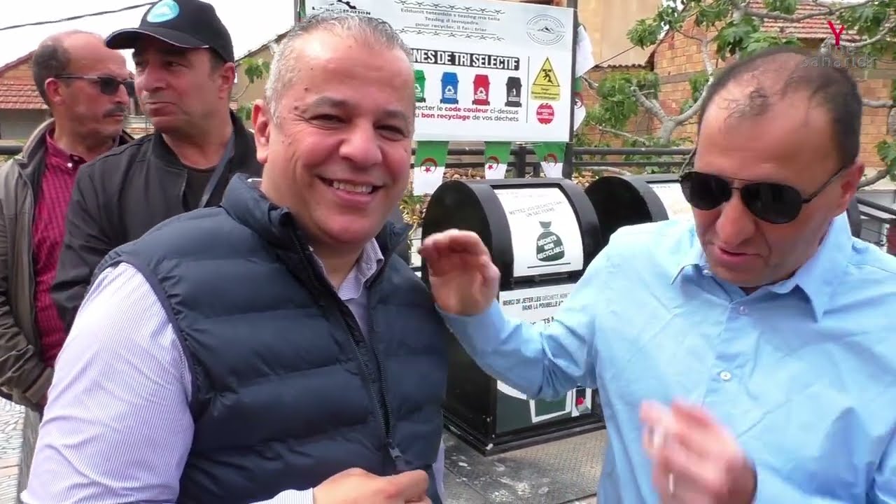 L’Inauguration du système de tri sélectif à remontée hydraulique à Djemâa-Saharidj /1