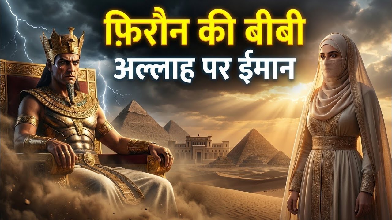 Firaun Ki Biwi Bibi Asiya (RA) – Allah Par Imaan Ki Kahani | Islamic Story