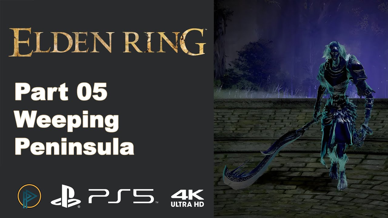 3D Artist Explores Elden Ring #5 - Weeping Peninsula 💯 4k | PS5