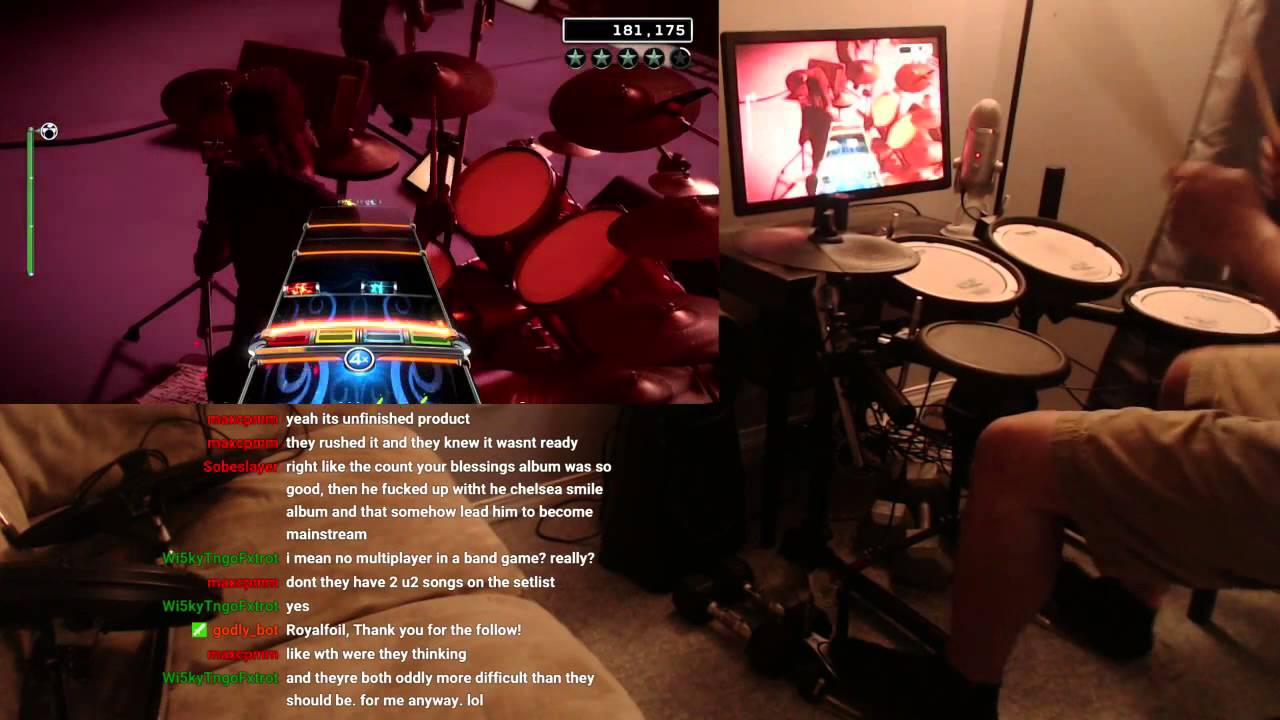 RB4: 1st ever Dead Black (Heart Of Ice) by Soul Remnants - Drum FC
