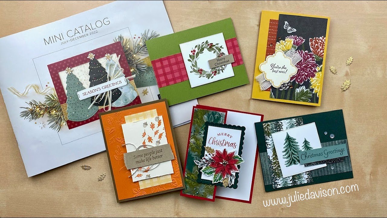 👀 Stampin' Up! Jul-Dec 2022 Mini Catalog UNBOXING + Project Ideas ~ Thursday Night Stamp Therapy