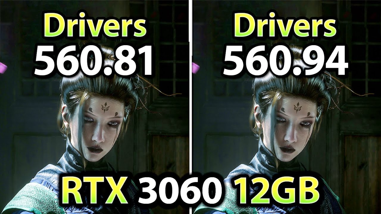 Drivers 560.81 vs 560.94 - RTX 3060 12GB