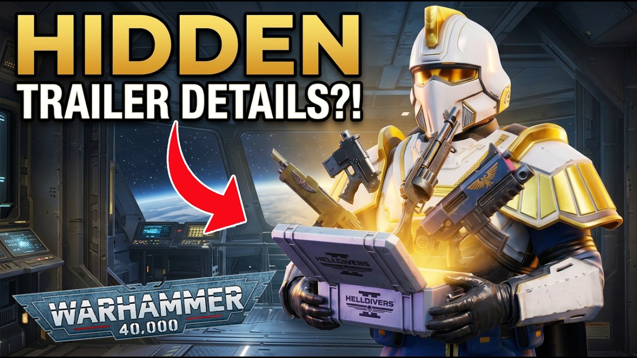 Helldivers 2 и Warhammer 40K: скрытые детали, главные утечки и многое другое
