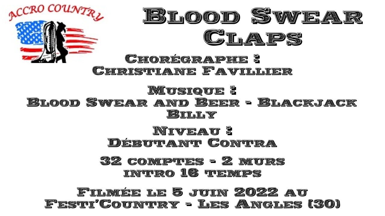 Christiane Favillier - Blood Swear Claps